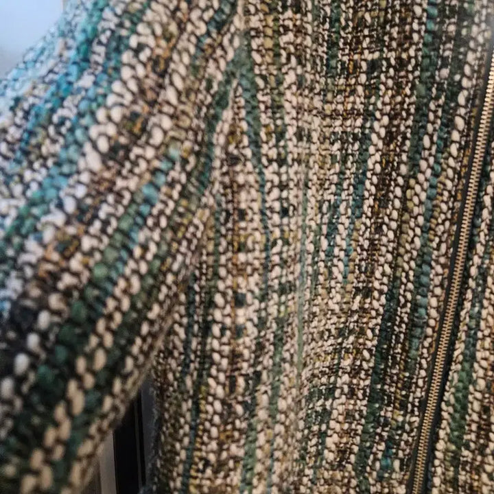 [BUNJANG] Tweed Goose Down Jacket / 킴스어패럴 트위드 구스다운