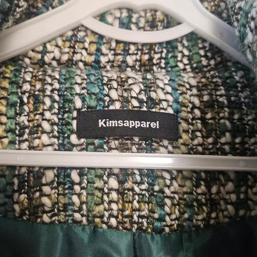 [BUNJANG] Tweed Goose Down Jacket / 킴스어패럴 트위드 구스다운