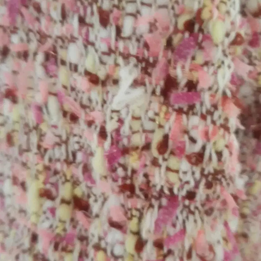 [BUNJANG] Pink Tweed Jacket / 핑크 트위드 자켓(프리 사이즈)