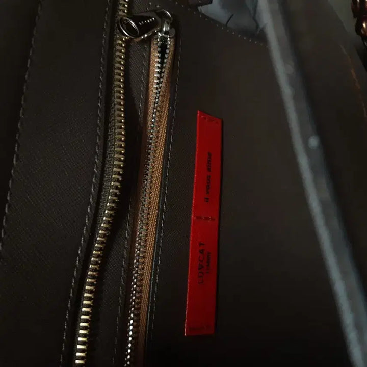 [BUNJANG] Lovecat Basic Shoulder Bag & Card Wallet Set / 러브캣 베이직 숄더백 쇼퍼백 + 카드지갑 세트 새상품