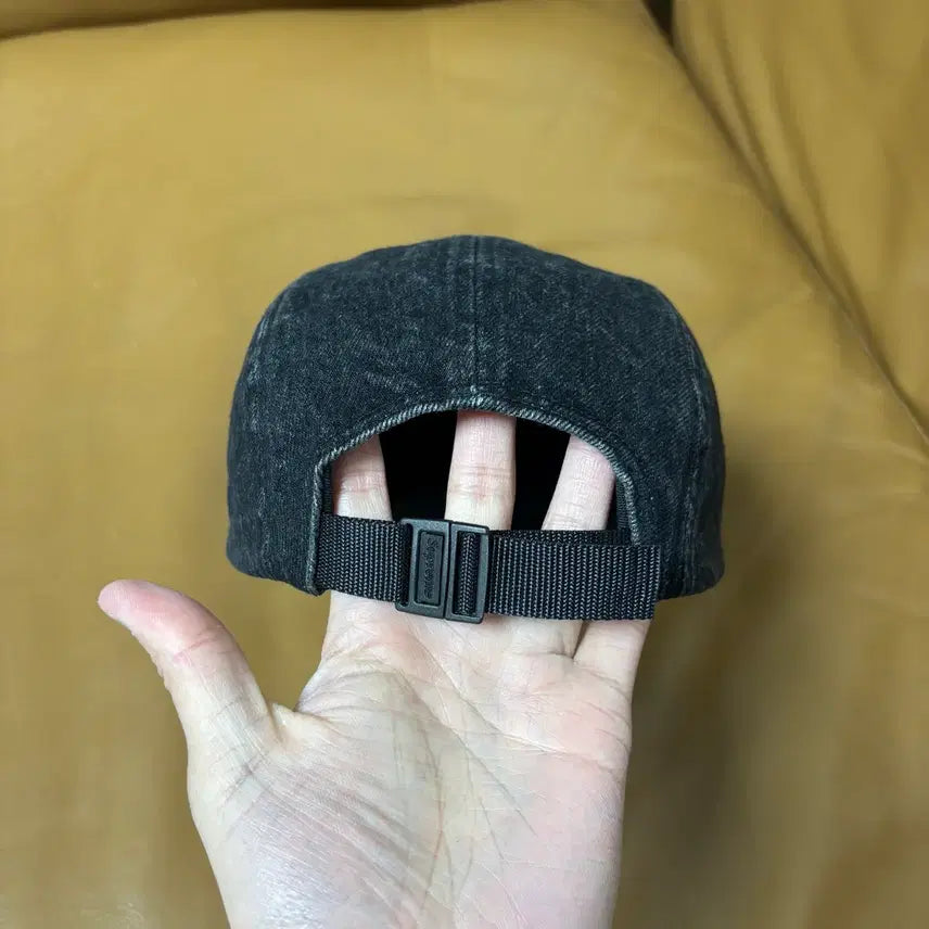 [BUNJANG] Supreme Denim Camp Cap / 슈프림 캠프캡 모자 박스로고 데님 블랙