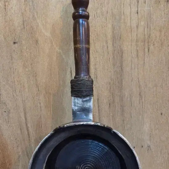 [BUNJANG] Antique Wooden Charcoal Iron / 100년세월의 부잣집 동 숯다리미