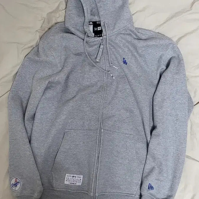 [SOLD OUT] 뉴에라 LA 다저스 후드집업 회색