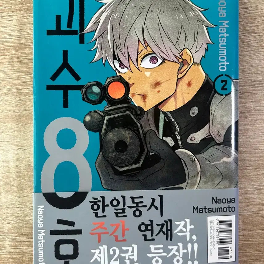 [BUNJANG] Kaiju No. 8 Volume 2 First Edition Illustration Card Bundle / 괴수 8호 2권 초판 일러스트카드 2장 괴팔