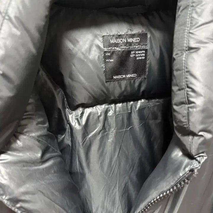 [BUNJANG] Maison Mineed Inside Out Goose Down Puffer Jacket / 메종미네드 인사이드 아웃 구스다운