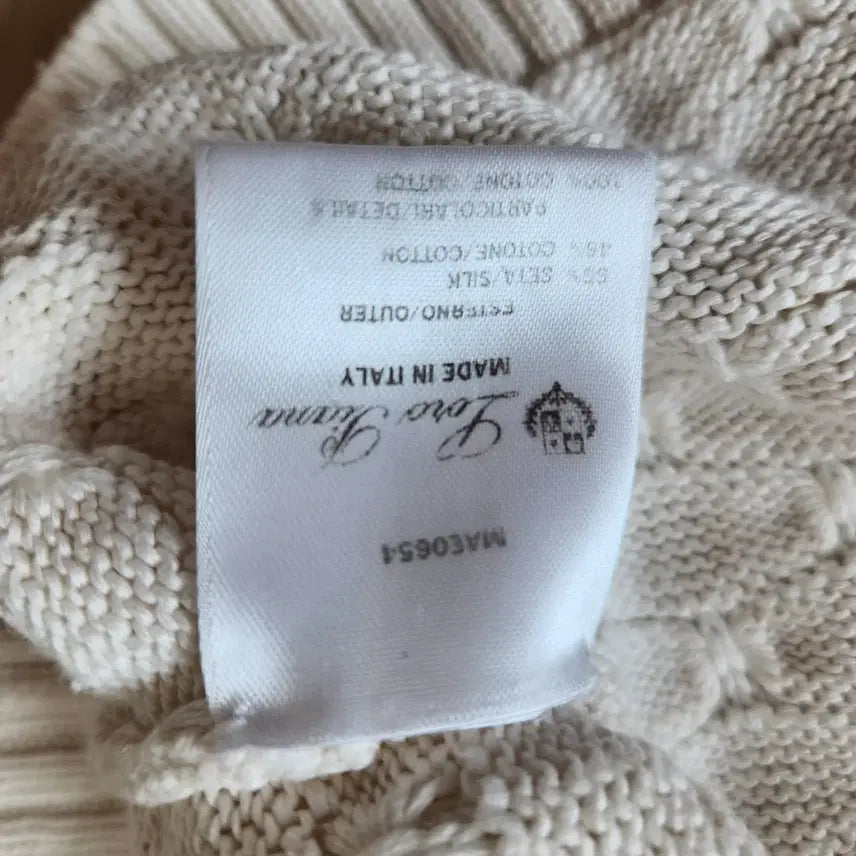 [BUNJANG] Loro Piana Silk Cotton Knit / 로로피아나 실크 코튼 니트