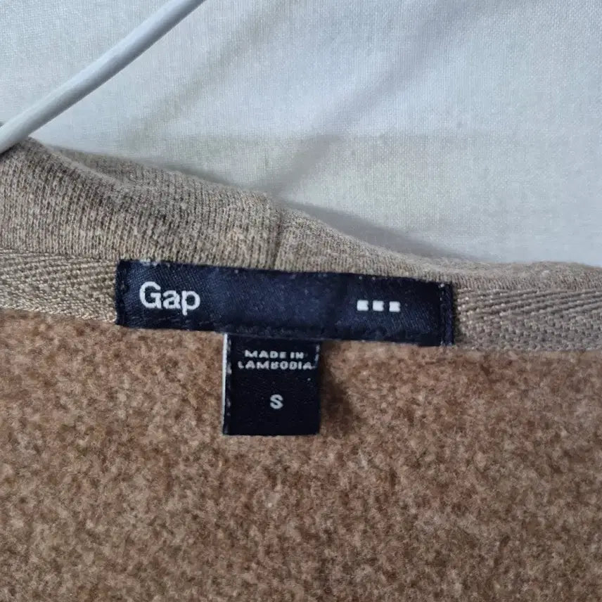 [BUNJANG] Gap Women's Fleece Hoodie Brown (Vintage) / {만원빈티지}(S) 갭 여성 기모 후드집업 브라운