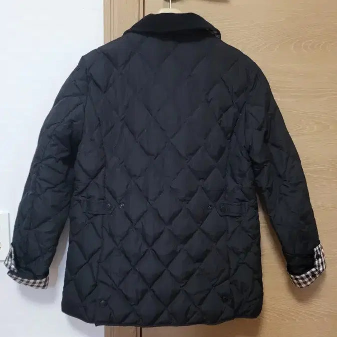 [BUNJANG] Aquascutum Quilted Goose Down Jacket (Black, Size 55) / 아쿠아스큐텀 퀼팅 구스다운 자켓 55
