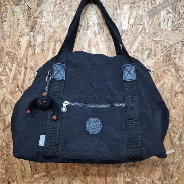 [BUNJANG] Kipling Black Tote Bag / KIPLING 키플링 블랙 빅 토트백 숄더백 여행가방 보스턴백