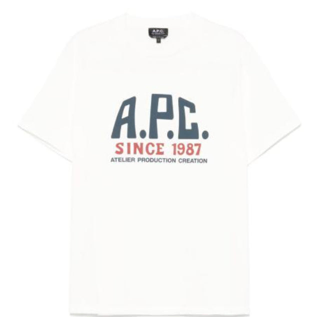 [BUNJANG] APC 1987 White T-shirt / [새상품/남녀공용] APC 아페쎄 1987 화이트 반팔 새상품