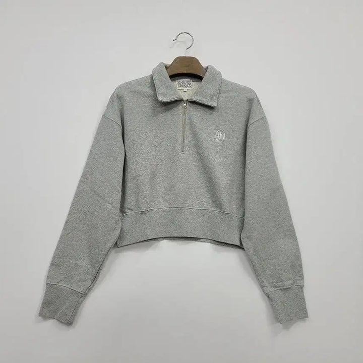 [BUNJANG] NCT 127 Marithe Francois Girbaud Crop Half-Zip Sweatshirt / 마리떼프랑소와저버/S/크롭 반집업 맨투맨/앨리스/127