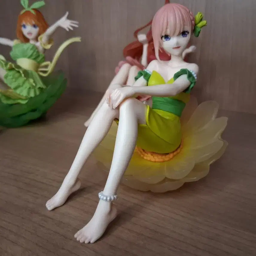 [BUNJANG] The Quintessential Quintuplets Flower Figure Set / 5등분의 신부 플라워 피규어 4인세트+박스 포함