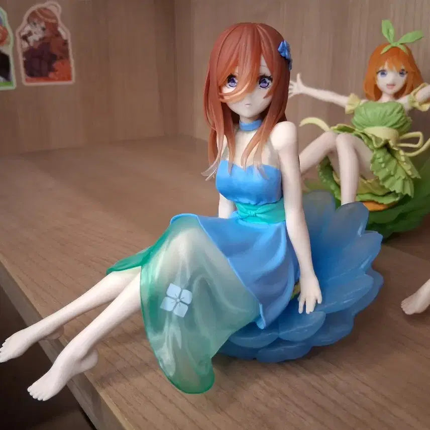 [BUNJANG] The Quintessential Quintuplets Flower Figure Set / 5등분의 신부 플라워 피규어 4인세트+박스 포함