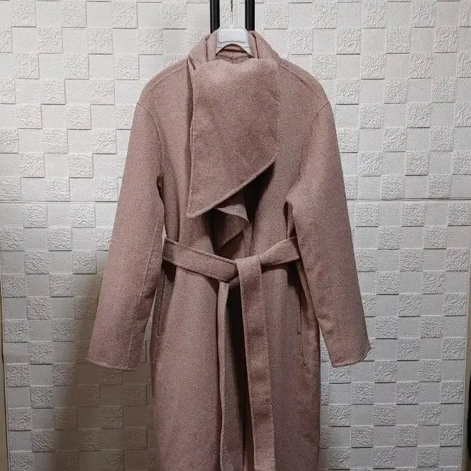 [BUNJANG] Unknown Cashmere Blend Coat (Size 66) / g스튜디오 울캐시혼방+머플러  코트 (구66