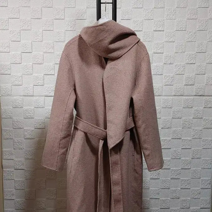 [BUNJANG] Unknown Cashmere Blend Coat (Size 66) / g스튜디오 울캐시혼방+머플러  코트 (구66