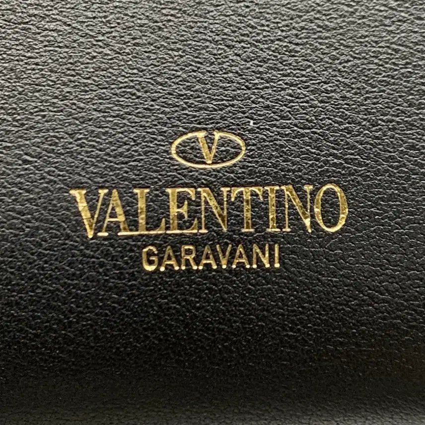 [BUNJANG] Valentino Garavani Rockstud Zip Long Wallet Black / 267000133 발렌티노 가바라니 락스터드 지퍼 장지갑 블랙