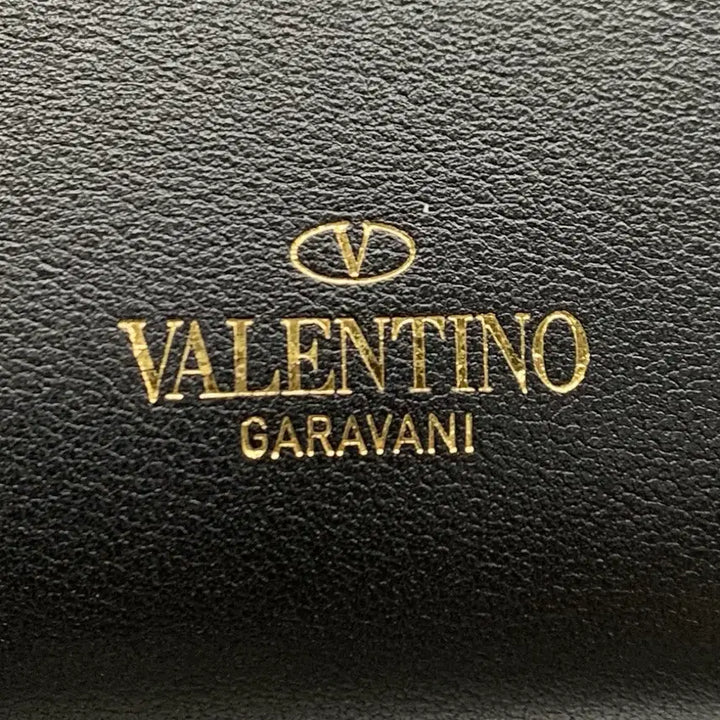 [BUNJANG] Valentino Garavani Rockstud Zip Long Wallet Black / 267000133 발렌티노 가바라니 락스터드 지퍼 장지갑 블랙