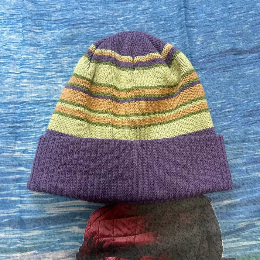 [BUNJANG] Supreme Stripe Knit Beanie / Supreme Stripe Knit Beanie