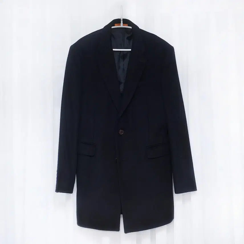 [BUNJANG] Kinloch Anderson Wool Cashmere Classic Single Chester Coat Jacket (95-100) / 킨록 울.캐시미어 클래식 싱글 체스터 코트 자켓 (95-100)