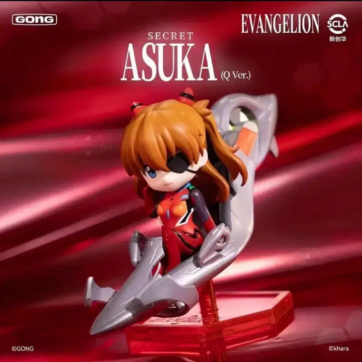 [BUNJANG] Pop Mart Evangelion Asuka Secret Figure / [새상품] 팝마트 에반게리온 아스카 시크릿 피규어 1/36 히든 시크릿