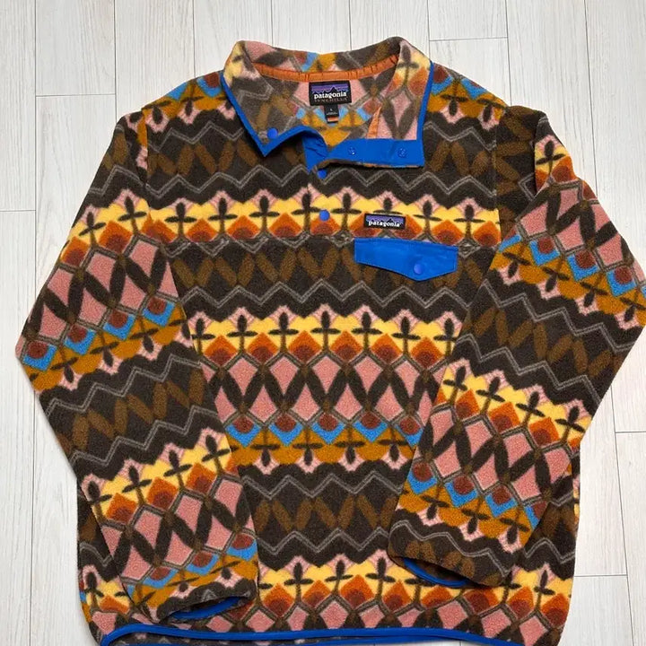 [BUNJANG] Patagonia Aztec Fair Isle Fleece Jacket / 마지막할인)[L] 파타고니아 신칠라 패턴 아즈텍 페어아일 빈티지