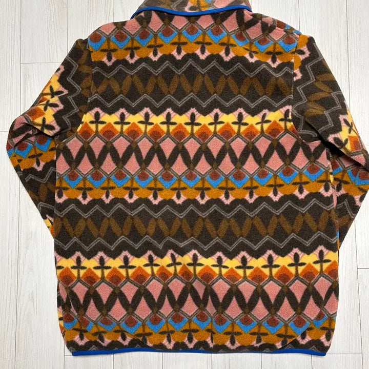 [BUNJANG] Patagonia Aztec Fair Isle Fleece Jacket / 마지막할인)[L] 파타고니아 신칠라 패턴 아즈텍 페어아일 빈티지