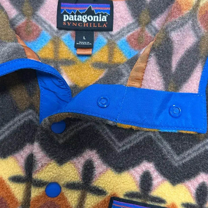 [BUNJANG] Patagonia Aztec Fair Isle Fleece Jacket / 마지막할인)[L] 파타고니아 신칠라 패턴 아즈텍 페어아일 빈티지