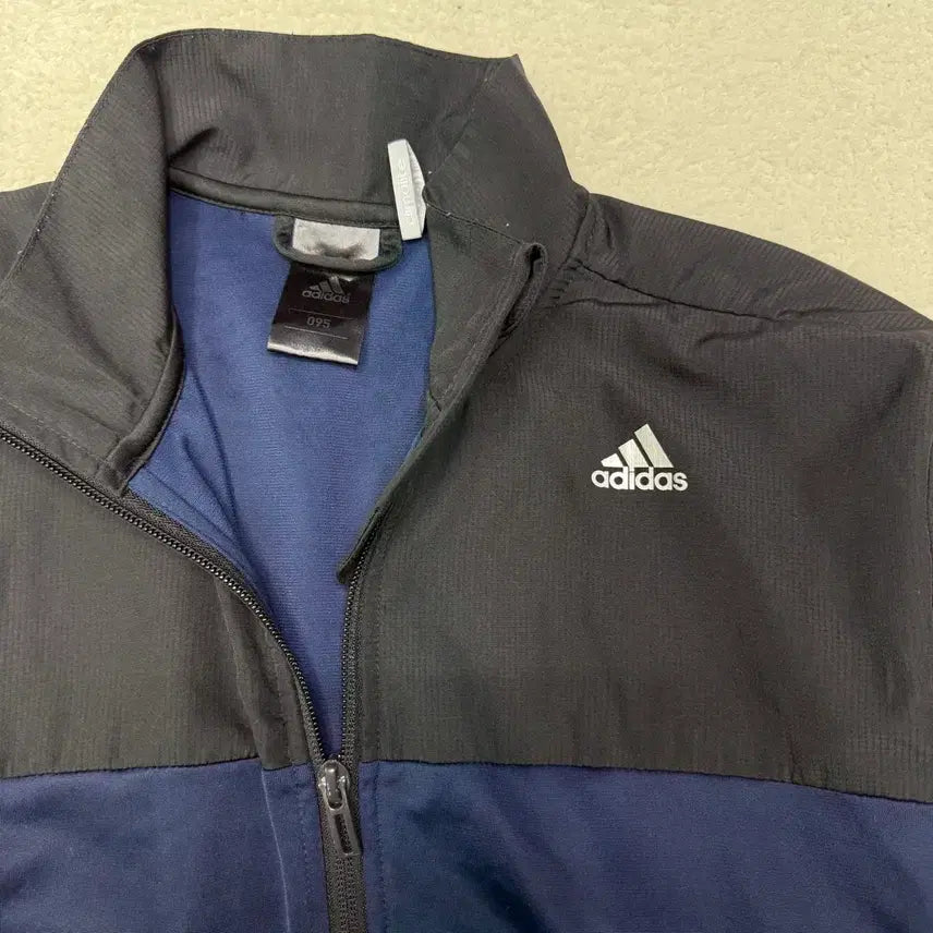 [BUNJANG] M Adidas Black Navy Track Jacket / [M] 아디다스 블랙네이비 트랙자켓