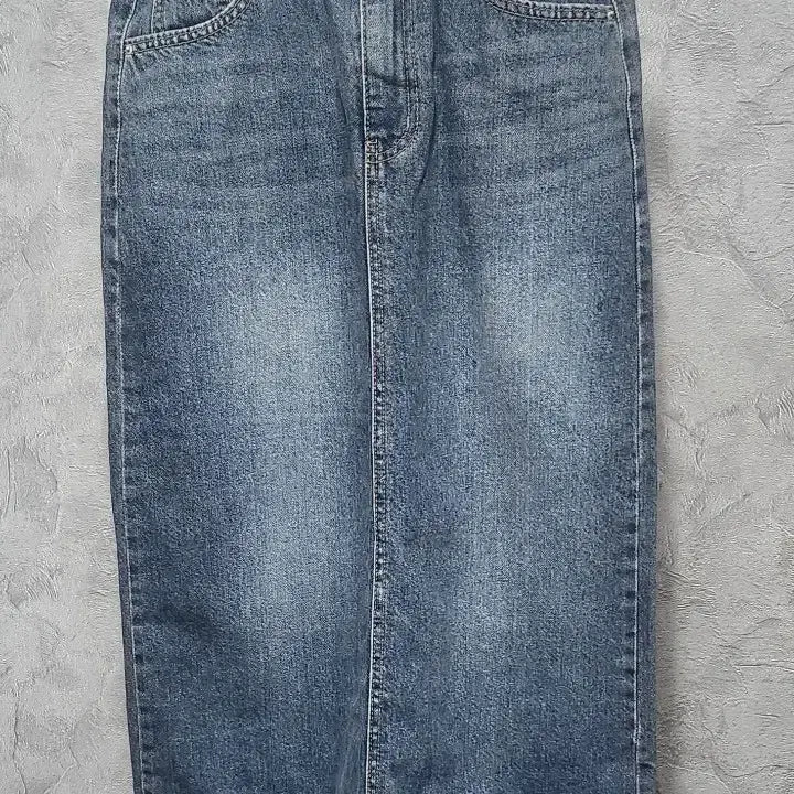 [BUNJANG] Denim Long Skirt / 청 데님 롱 스커트