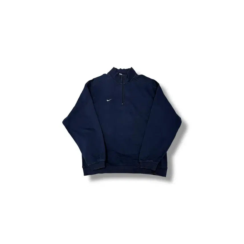 [BUNJANG] Nike Navy Half-Zip Up / [L] 나이키 네이비 하프집업