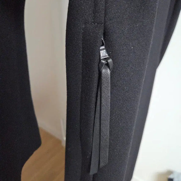 [BUNJANG] Solid Homme Oversized Single Long Coat Black 46 / 솔리드옴므 오버핏 싱글 롱코트 블랙 46