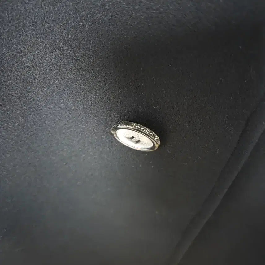 [BUNJANG] Solid Homme Oversized Single Long Coat Black 46 / 솔리드옴므 오버핏 싱글 롱코트 블랙 46