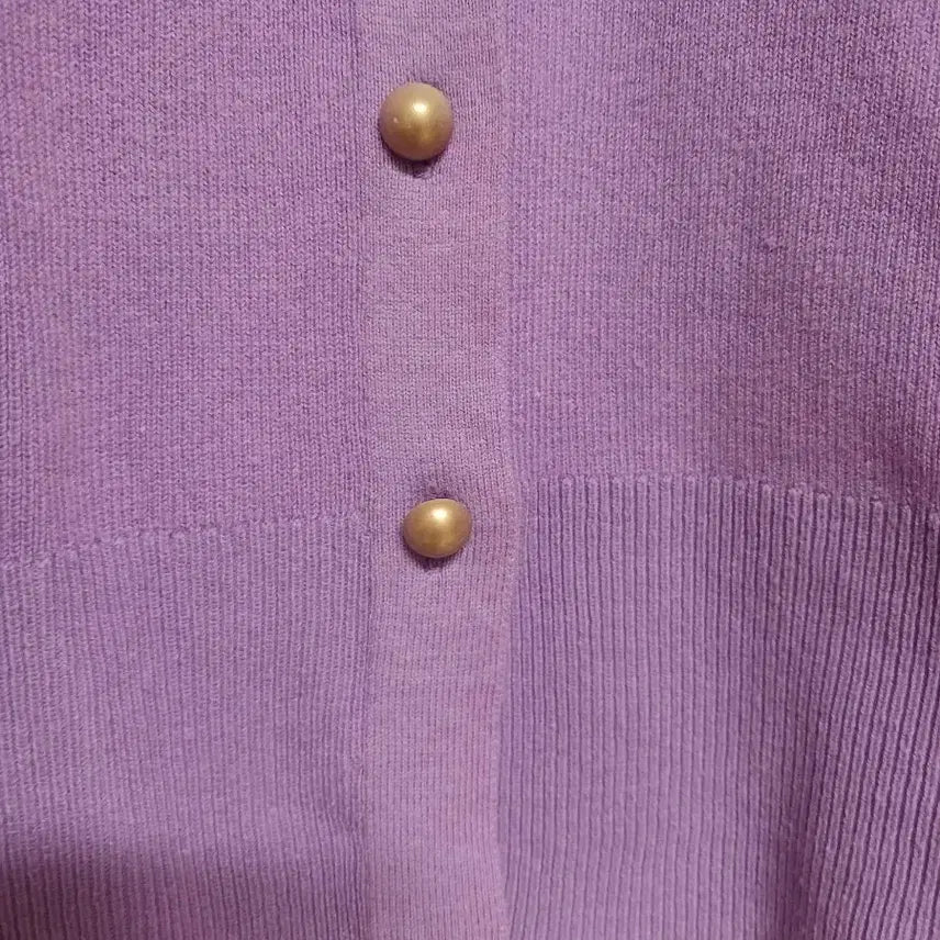 [BUNJANG] cacharel Lavender Knit Cardigan / 1회착용) cacharel 봄에 화사한 가디건