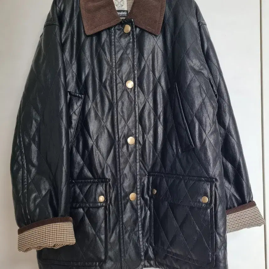 [BUNJANG] Atcorner Leather Jacket (Sealed) / 앳코너 가죽자켓(새상품)