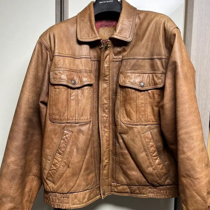 [BUNJANG] Levi's Vintage Leather Jacket / 빈티지 90s 리바이스 가죽자켓