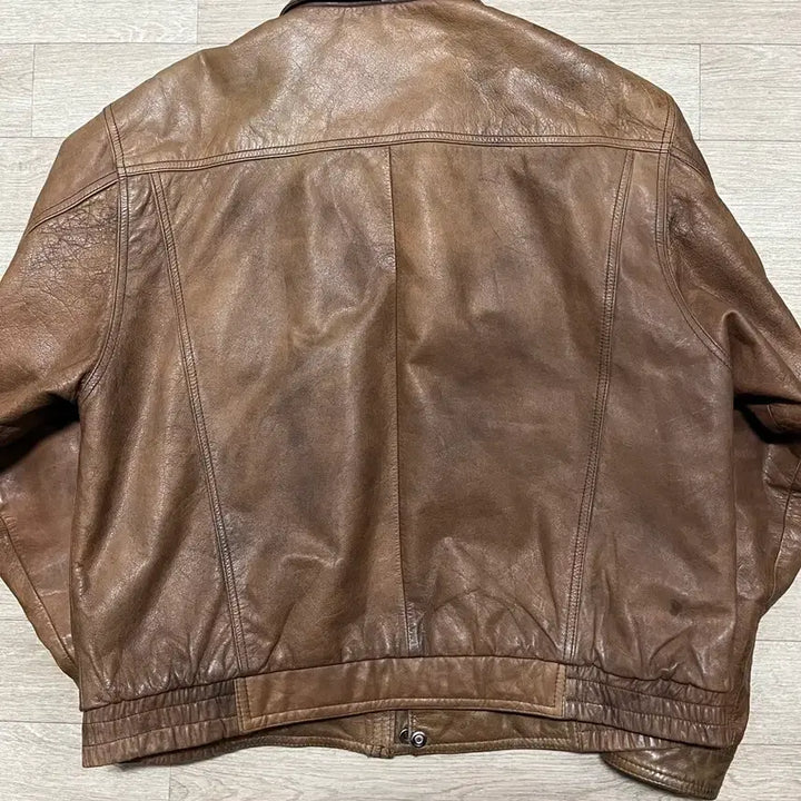 [BUNJANG] Levi's Vintage Leather Jacket / 빈티지 90s 리바이스 가죽자켓