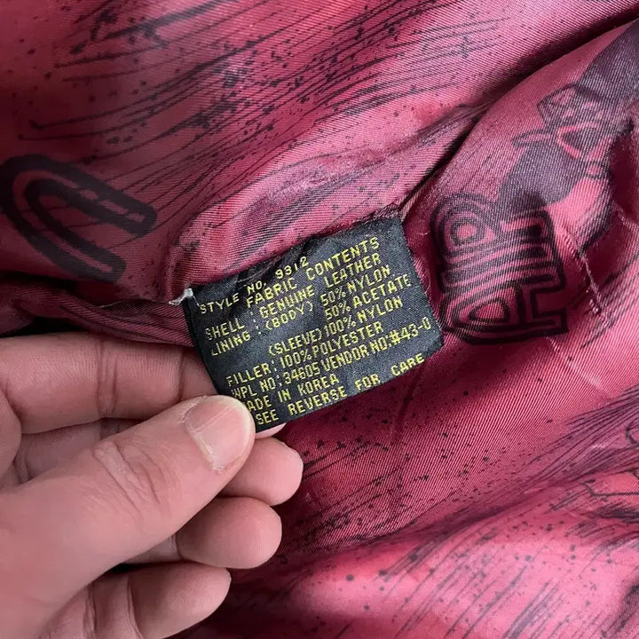 [BUNJANG] Levi's Vintage Leather Jacket / 빈티지 90s 리바이스 가죽자켓