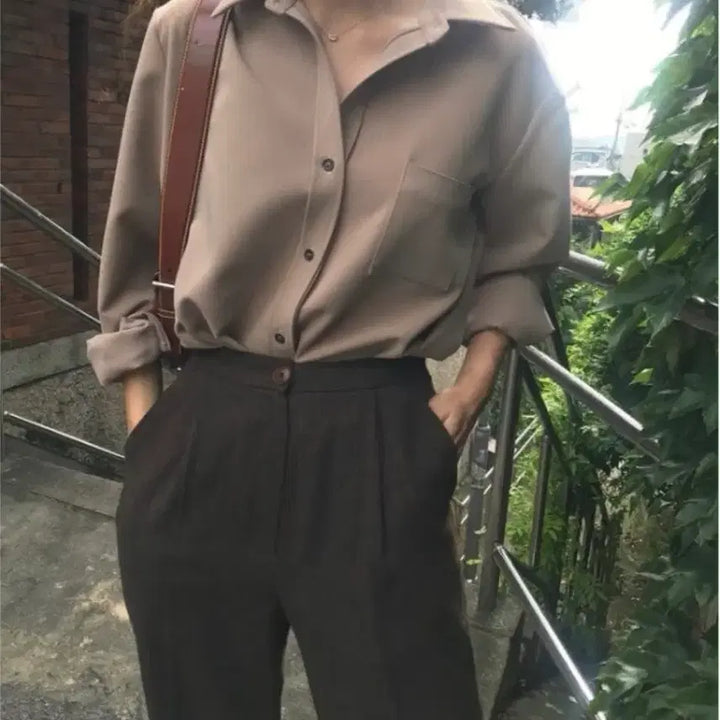 [BUNJANG] Sienne Herringbone Wool Slacks / 시엔느 헤링본 울슬랙스