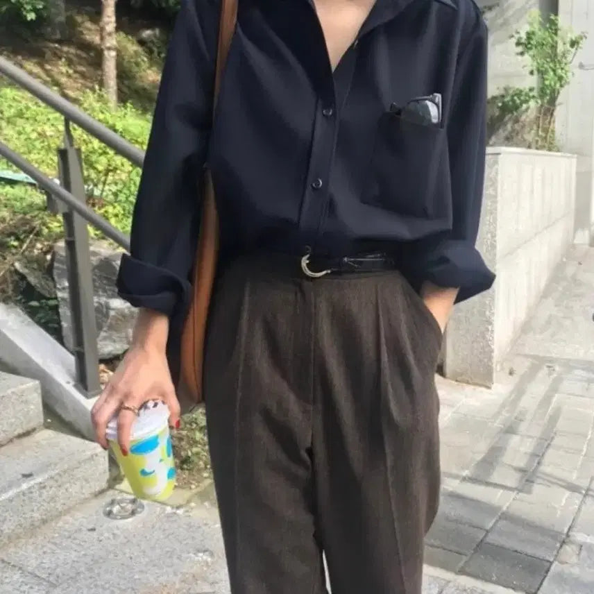 [BUNJANG] Sienne Herringbone Wool Slacks / 시엔느 헤링본 울슬랙스
