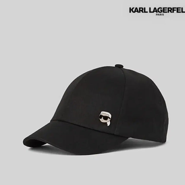 [SOLD OUT] 칼 라거펠트 카툰 카이저 로고 볼캡  블랙