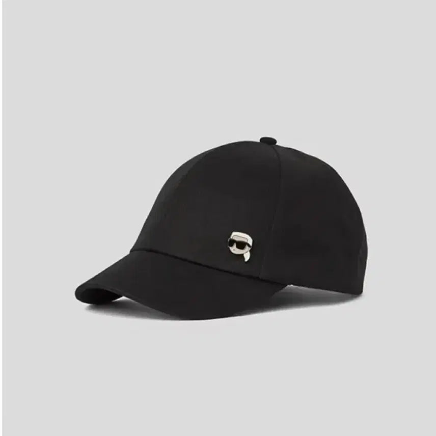 [SOLD OUT] 칼 라거펠트 카툰 카이저 로고 볼캡  블랙
