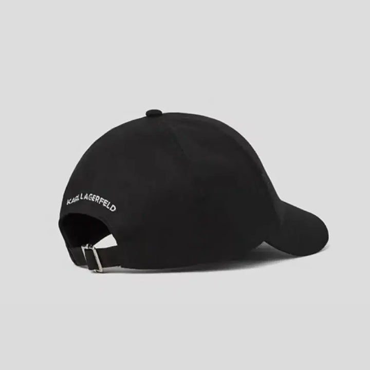 [SOLD OUT] 칼 라거펠트 카툰 카이저 로고 볼캡  블랙