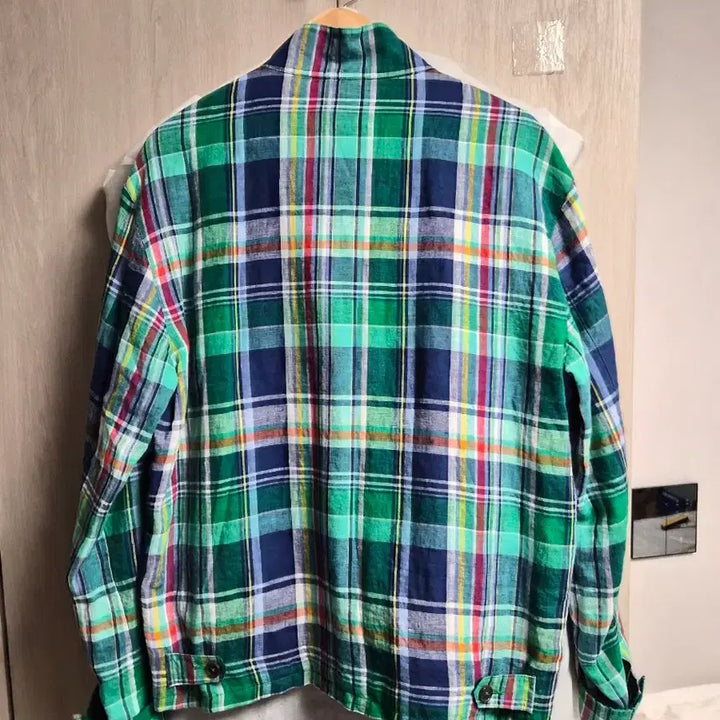 [BUNJANG] Polo Ralph Lauren Checked Bomber Jacket M / 폴로 랄프로렌 체크 봄버 자켓 M (새상품)