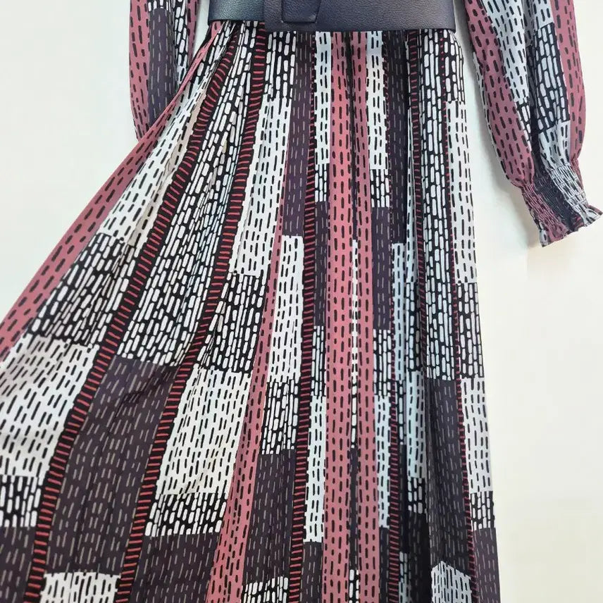 [BUNJANG] TASI New York Pleated Long Dress / TASI 타시뉴욕 플리츠 롱 원피스66