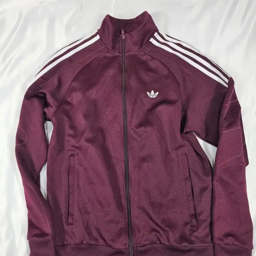 [BUNJANG] Adidas Burgundy Jersey / 아디다스버건디져지