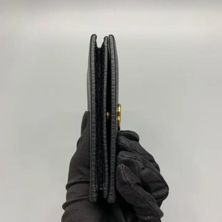 [BUNJANG] Gucci Marmont Black Leather Bifold Wallet / 267000107 구찌 마몽 블랙 소가죽 반지갑 456126