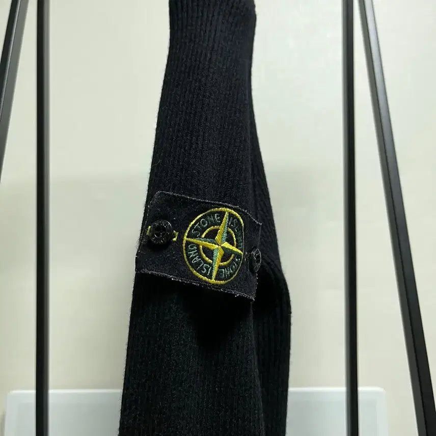 [BUNJANG] Stone Island Slim Fit Wool Knit 2XL (Fits 95-100) / 정품 2XL) 스톤아일랜드 슬림핏 울 니트 95~100