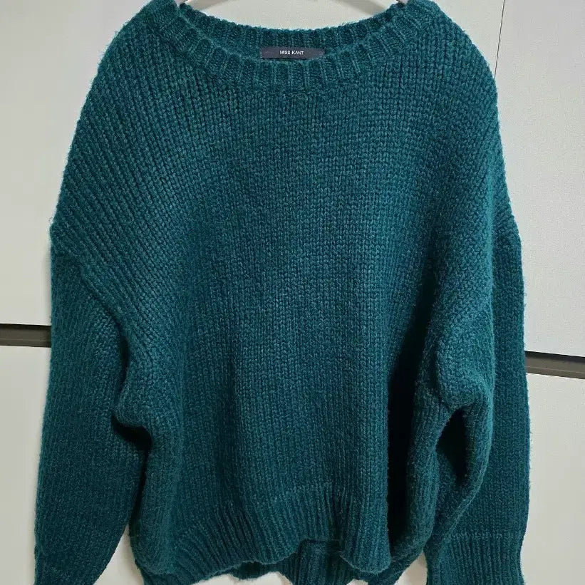 [BUNJANG] Turquoise Knit Sweater / 청록색 니트