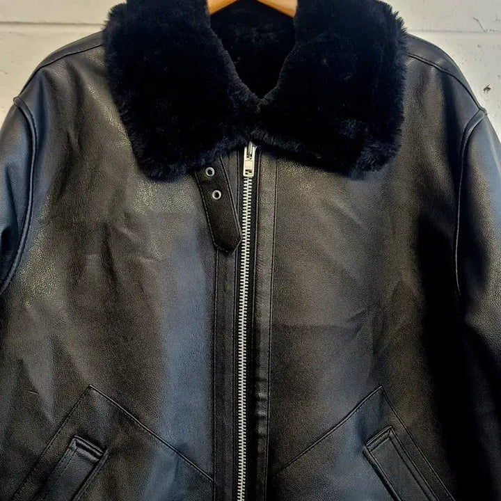 [BUNJANG] Dopejason Solid Mutton Jacket / 도프제이슨 솔리드 무톤 자켓 무스탕 판매