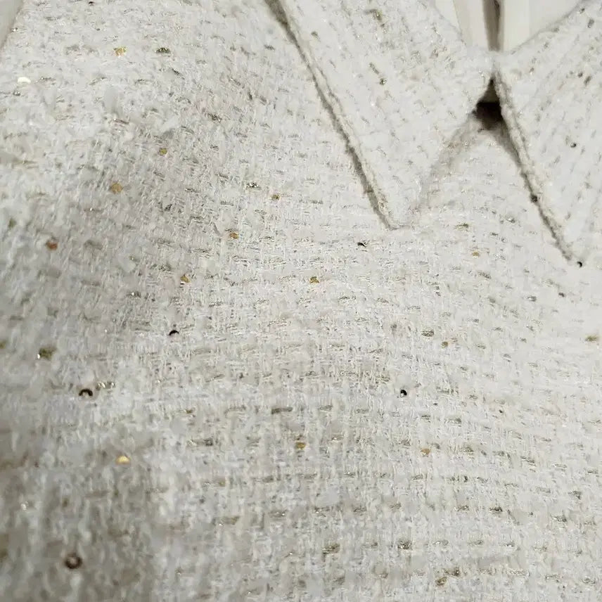 [BUNJANG] Tweed Knit Sweater / 트위드 니트